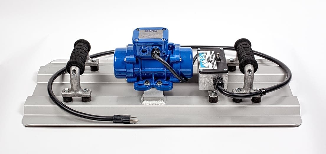 Vibrator for ICF, safety tiles and more. Denver Concrete Vibrator